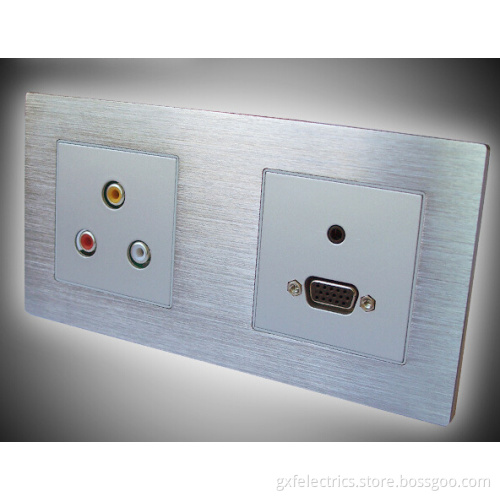 desktop socket,tabletop socket, hiding socket, 3.5mm socket,livolo glass socket